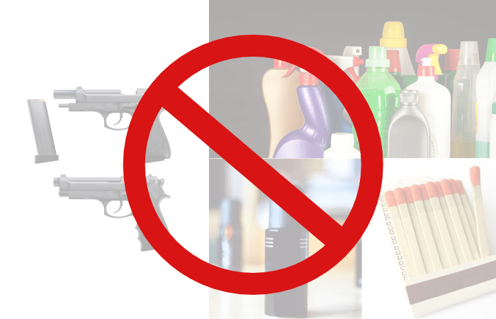 Packing for a home move? Make sure you aren’t shipping these 10 restricted items.